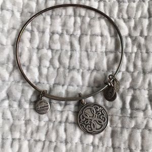 Alex and Ani Filigree Charm Bracelet